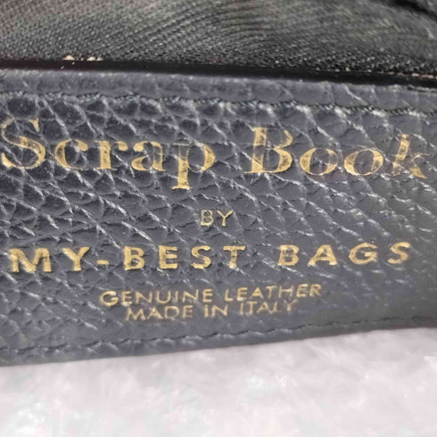 スクラップブック scrap book イタリア製 MY BEST BAGS シボ革 レザーショルダーバッグ レディース