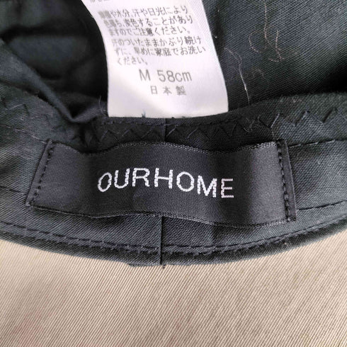 OURHOME つば広ハット レディース M 58cm