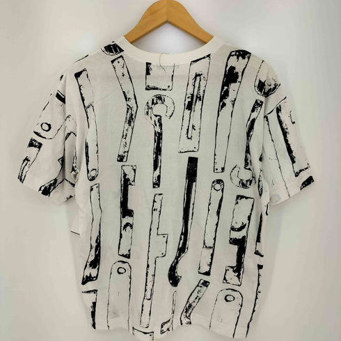 イッセイミヤケ ISSEY MIYAKE 90s 93ss 黒タグ Making Things アートプリント プロモーション Tシャツ メンズ JPN:M