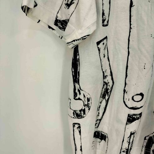 イッセイミヤケ ISSEY MIYAKE 90s 93ss 黒タグ Making Things アートプリント プロモーション Tシャツ メンズ JPN:M