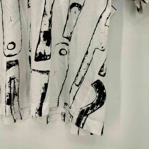 イッセイミヤケ ISSEY MIYAKE 90s 93ss 黒タグ Making Things アートプリント プロモーション Tシャツ メンズ JPN:M