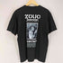 両面プリントバンドTシャツ メンズ L