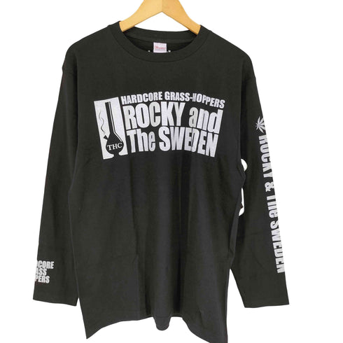 両面プリントL/SバンドTシャツ メンズ L