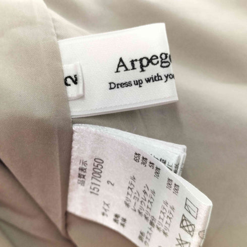 アルページュストーリー Arpege story Wウエストワイドパンツ レディース JPN:2