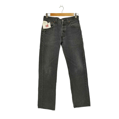 リーバイス Levis 00S メキシコ製 501 後染めブラック デニムパンツ メンズ W30/L32