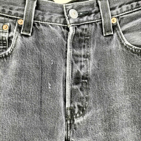 リーバイス Levis 00S メキシコ製 501 後染めブラック デニムパンツ メンズ W30/L32