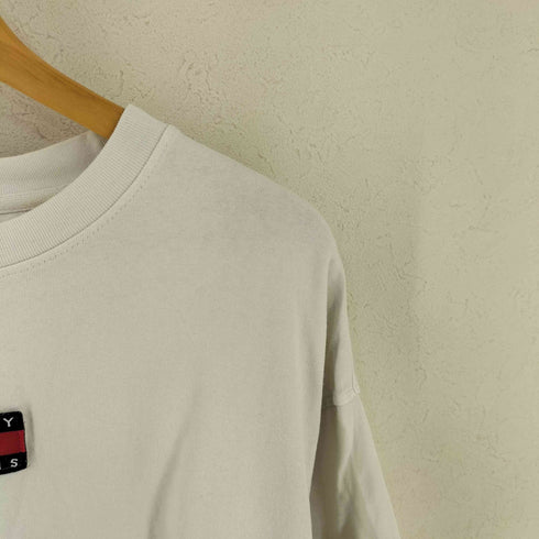 トミージーンズ tommy jeans ロゴワッペン バックプリント 半袖カットソー メンズ M