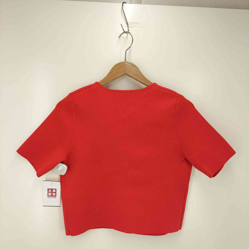 ザラ ZARA クロップドニットカーディガン レディース import:S