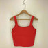 ザラ ZARA スクエアネック リブ タンクトップ レディース import:M