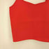 ザラ ZARA スクエアネック リブ タンクトップ レディース import:M