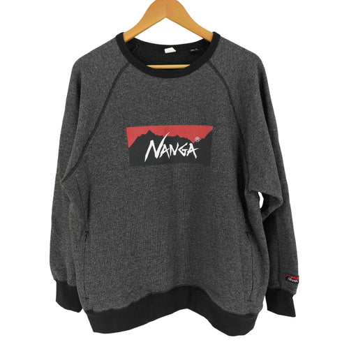 ナンガ NANGA エコハイブリッド ボックスロゴ スウェット メンズ JPN:M