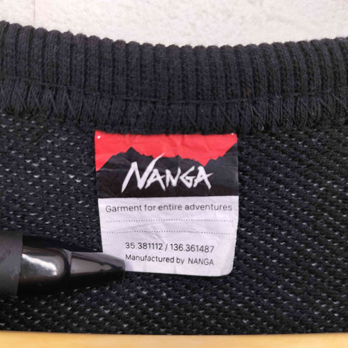 ナンガ NANGA エコハイブリッド ボックスロゴ スウェット メンズ JPN:M