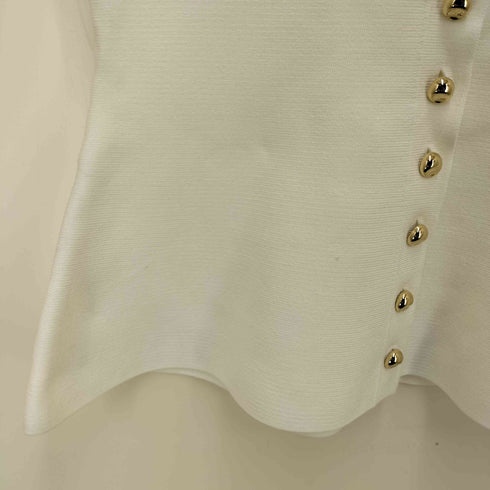 ザラ ZARA ペプラムニットベスト レディース import:S