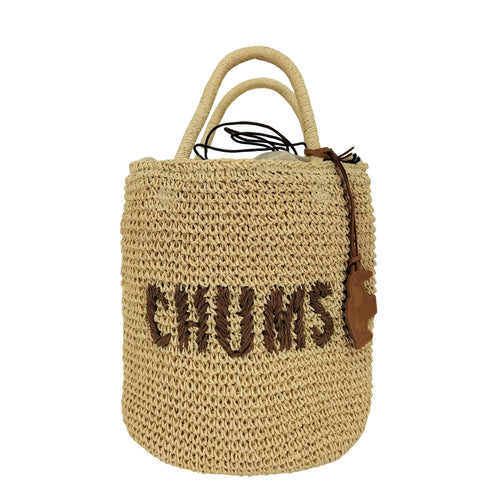 チャムス CHUMS ペーパーロープショルダーバッグ カゴバッグ Paper Rope Shoulder Bag レディース