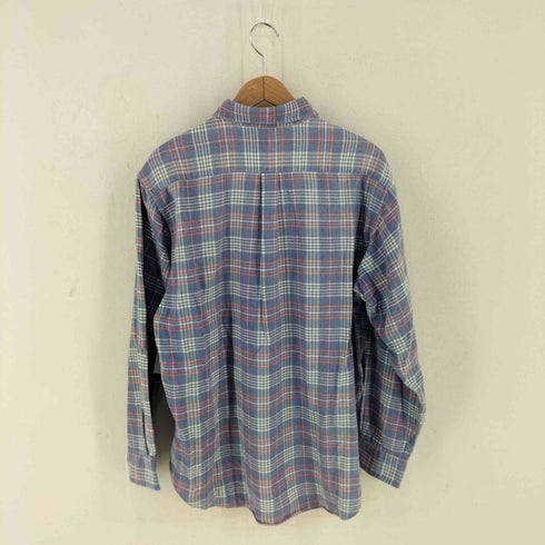 エーグル AIGLE チェック ボタンダウン ネルシャツ メンズ L