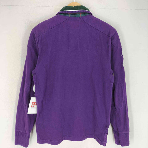 ポロバイラルフローレン Polo by RALPH LAUREN 90S CUSTOM FIT ビッグポニー エンブレム刺繍 ナンバリング ラガーシャツ メンズ import:M