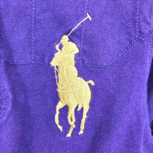 ポロバイラルフローレン Polo by RALPH LAUREN 90S CUSTOM FIT ビッグポニー エンブレム刺繍 ナンバリング ラガーシャツ メンズ import:M