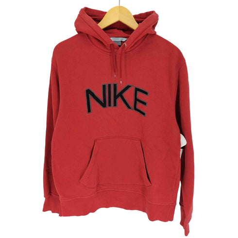 ナイキ NIKE 00S ロゴ刺繍 プルオーバー パーカー メンズ import:M