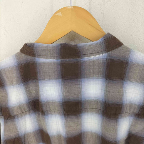 ビームス BEAMS オンブレチェック イージーショートスリーブシャツ メンズ XL