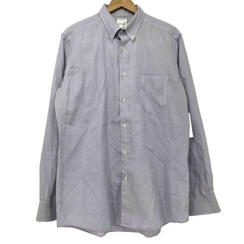 ポールスミス Paul Smith ストライプ ボタンダウン シャツ メンズ import:XL