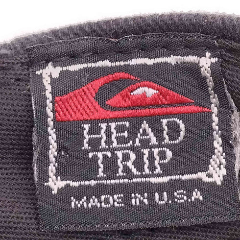 クイックシルバー Quiksilver 90-00S USA製 ツートン 6パネル ベースボール キャップ メンズ