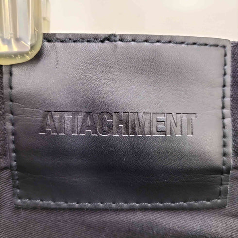 アタッチメント ATTACHMENT 立体裁断 バナナシルエット ストレッチ スキニー デニム パンツ ボタンフライ メンズ