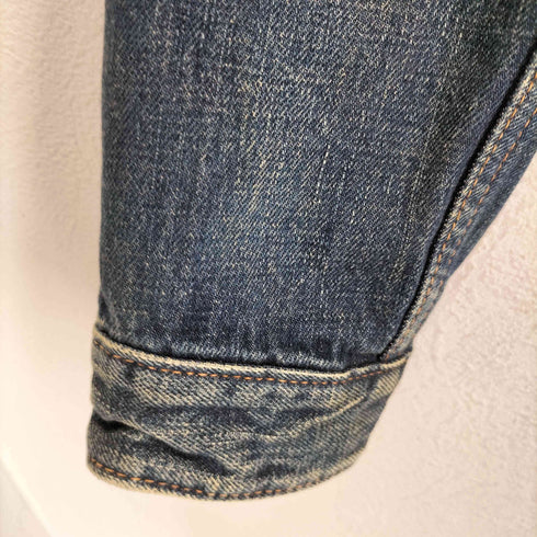 LOUNGE LIZARD ダメージ加工 デニムジャケット Y2K メンズ