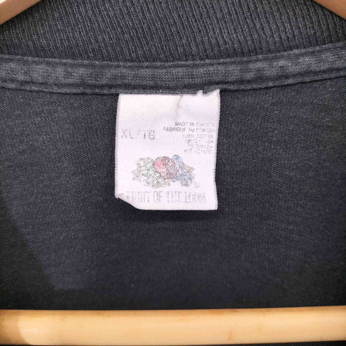 フルーツオブザルーム FRUIT OF THE LOOM 90s カナダ製 裾/袖シングル KEEP YOUR DREAMS ALIVE Tシャツ メンズ import:XL