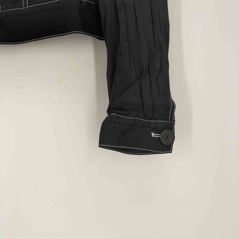 シーバイクロエ SEE BY CHLOE ステッチデザイン クロップドジャケット レディース FR:38