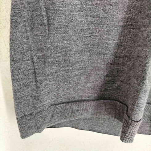 バーバリーブラックレーベル BURBERRY BLACK LABEL ホース刺繍 Vネック ウール ニット セーター メンズ 3
