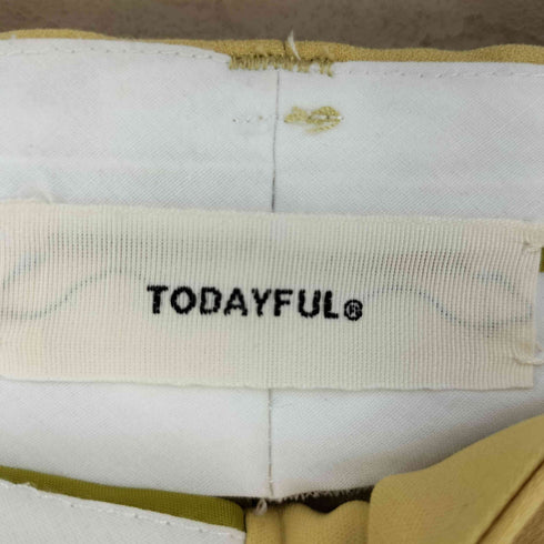 トゥデイフル TODAYFUL Georgette Rough Trousers レディース 36