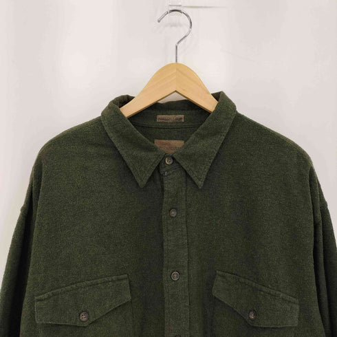 セントジョンズベイ STJOHNS BAY 90~00s CHAMOIS CLOTH シャモアクロス シャツ メンズ XX-LARGE