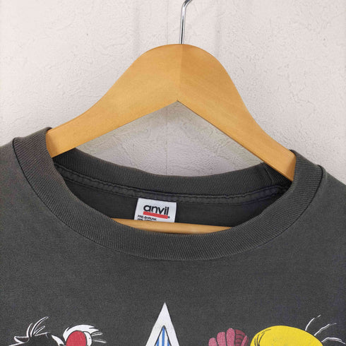 アンビル Anvil 90S USA製 キャラクタープリントTシャツ メンズ XL