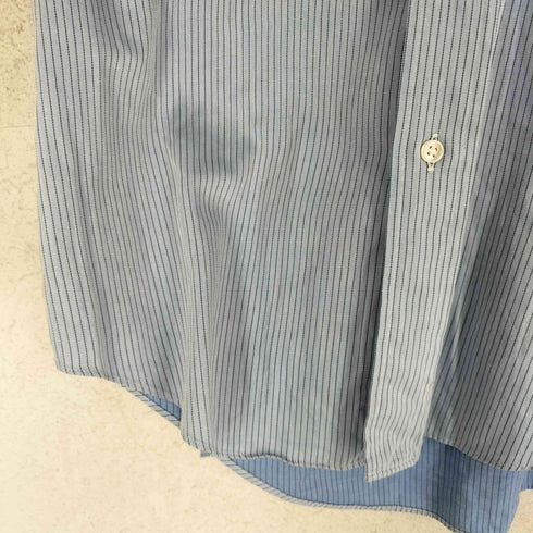メーカーズシャツカマクラ Makers Shirt 鎌倉 ストライプコットンシャツ メンズ 15-32 1/2