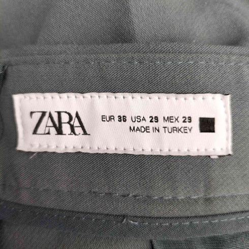 ザラ ZARA ワンタック ストレートパンツ メンズ US:28-29