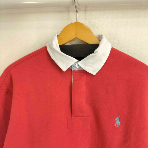 ポロラルフローレン POLO RALPH LAUREN カンガルーポケット ラガーシャツ メンズ JPN:L