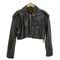 ザラ ZARA Black Jacket ブラック レザー ジャケット レディース import:M