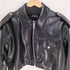ザラ ZARA Black Jacket ブラック レザー ジャケット レディース import:M