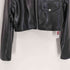 ザラ ZARA Black Jacket ブラック レザー ジャケット レディース import:M