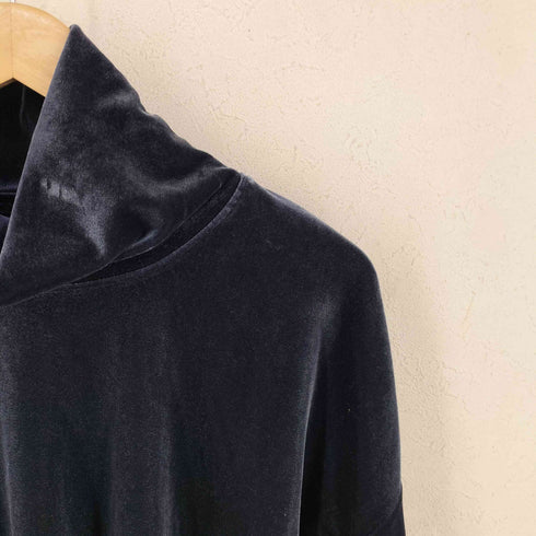 バナナリパブリック BANANA REPUBLIC ベロア ハイネック カットソー レディース XS
