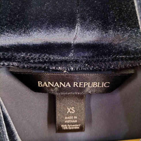 バナナリパブリック BANANA REPUBLIC ベロア ハイネック カットソー レディース XS