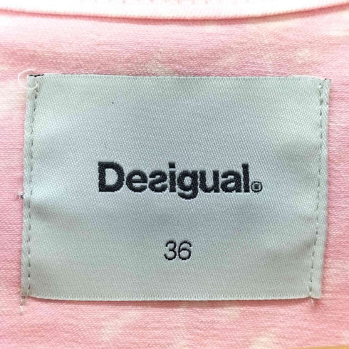デシグアル Desigual ビジュー装飾 デニムジャケット トラッカージャケット メンズ 36