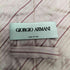 ジョルジオアルマーニ Giorgio Armani MADE IN ITALY SILK 100% イタリア製 レジメンタル ストライプ シルク ネクタイ メンズ