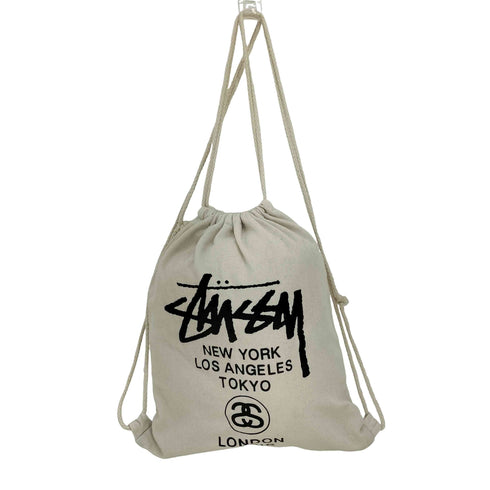ステューシー Stussy World Tour ワールドツアー プリント ナップサック メンズ