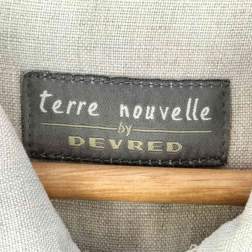 TERRE NOUVELLE by DEVRED リネン カバーオールジャケット メンズ 52