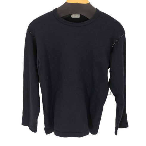 コムデギャルソンオム COMME des GARCONS HOMME 90s 田中オム ステッチクルーネックニット メンズ