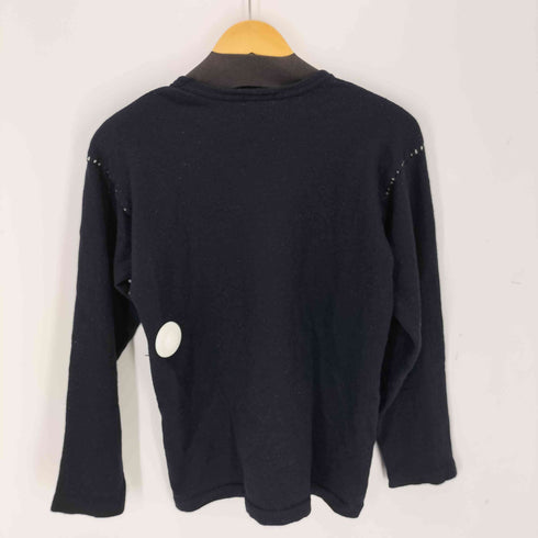 コムデギャルソンオム COMME des GARCONS HOMME 90s 田中オム ステッチクルーネックニット メンズ
