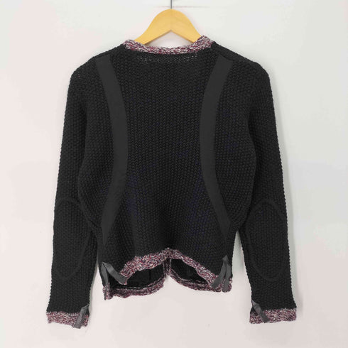 ザディグエヴォルテール ZADIG&VOLTAIRE アルパカ混 パイピング ニット カーディガン レディース import:S