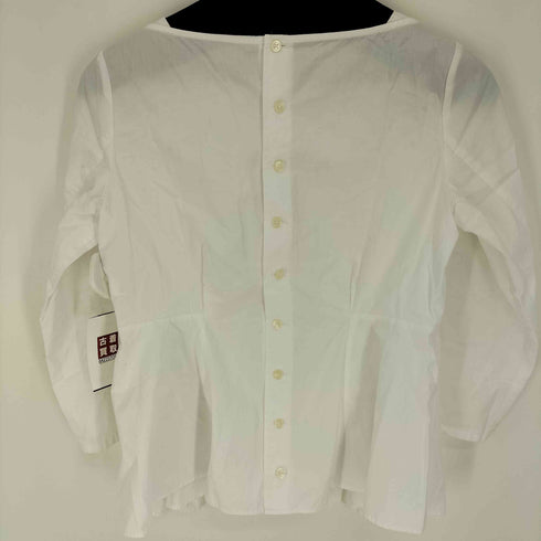 マッキントッシュフィロソフィー MACKINTOSH PHILOSOPHY ボートネック Aライン L/S ブラウス レディース FR:36