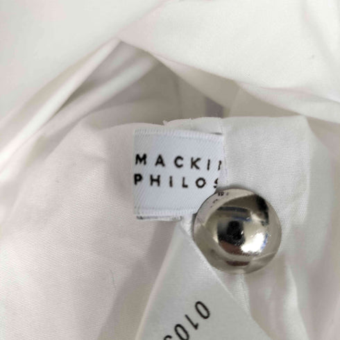 マッキントッシュフィロソフィー MACKINTOSH PHILOSOPHY ボートネック Aライン L/S ブラウス レディース FR:36